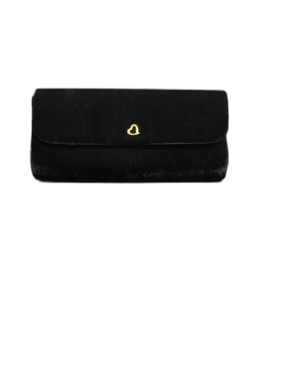 Victoria’s Secret Vintage Black Velvet Clutch EUC